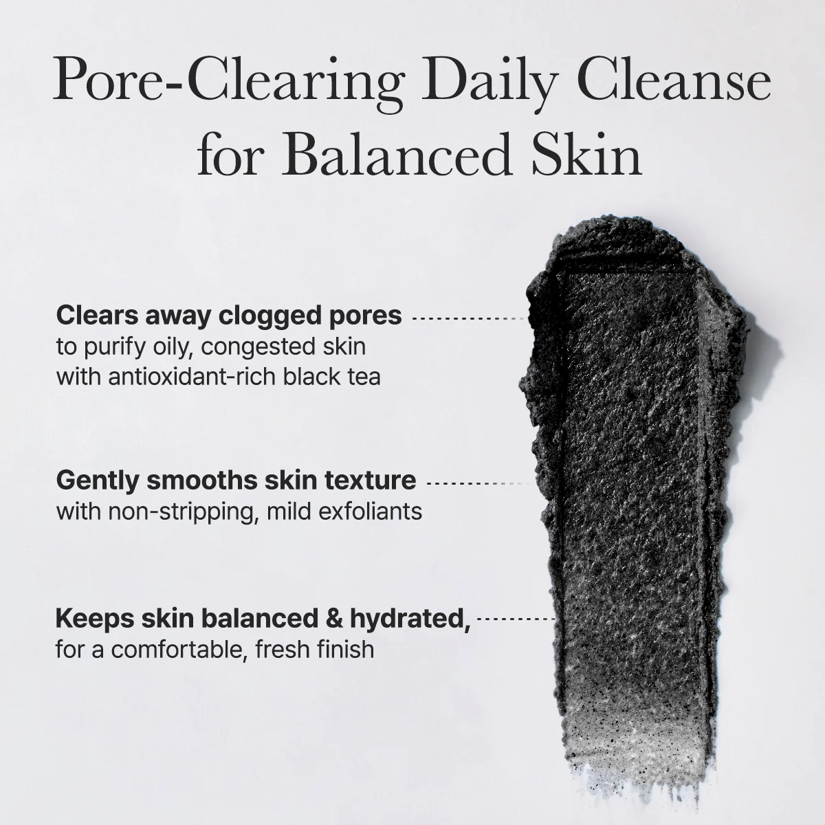 Arencia Black Tea Rice Mochi Cleanser - Image 4