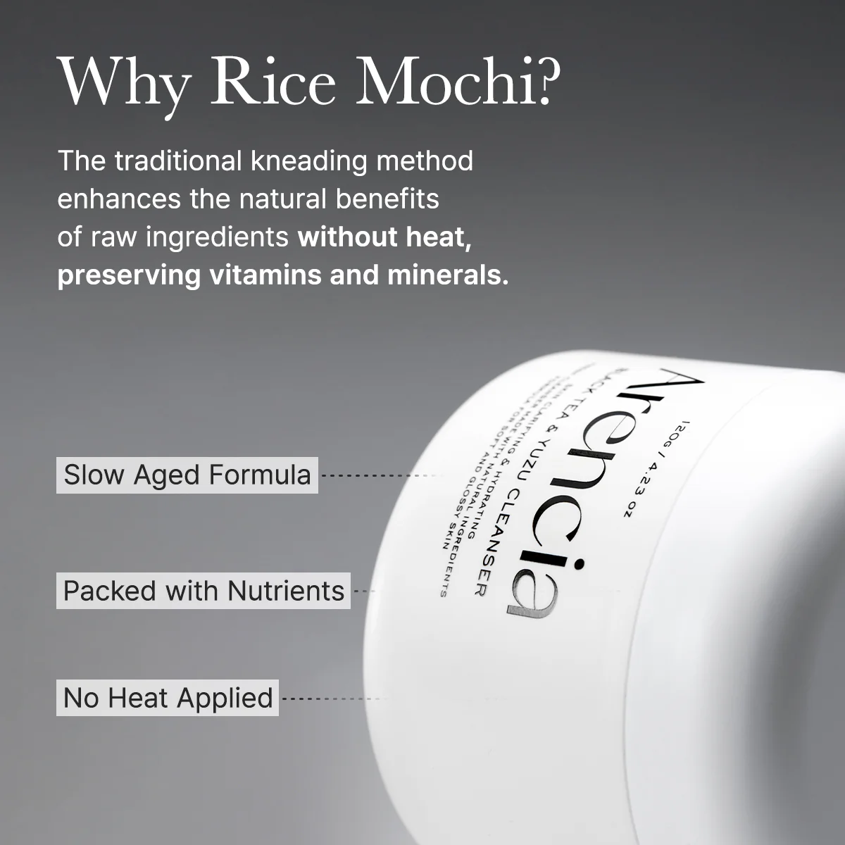 Arencia Black Tea Rice Mochi Cleanser - Image 9