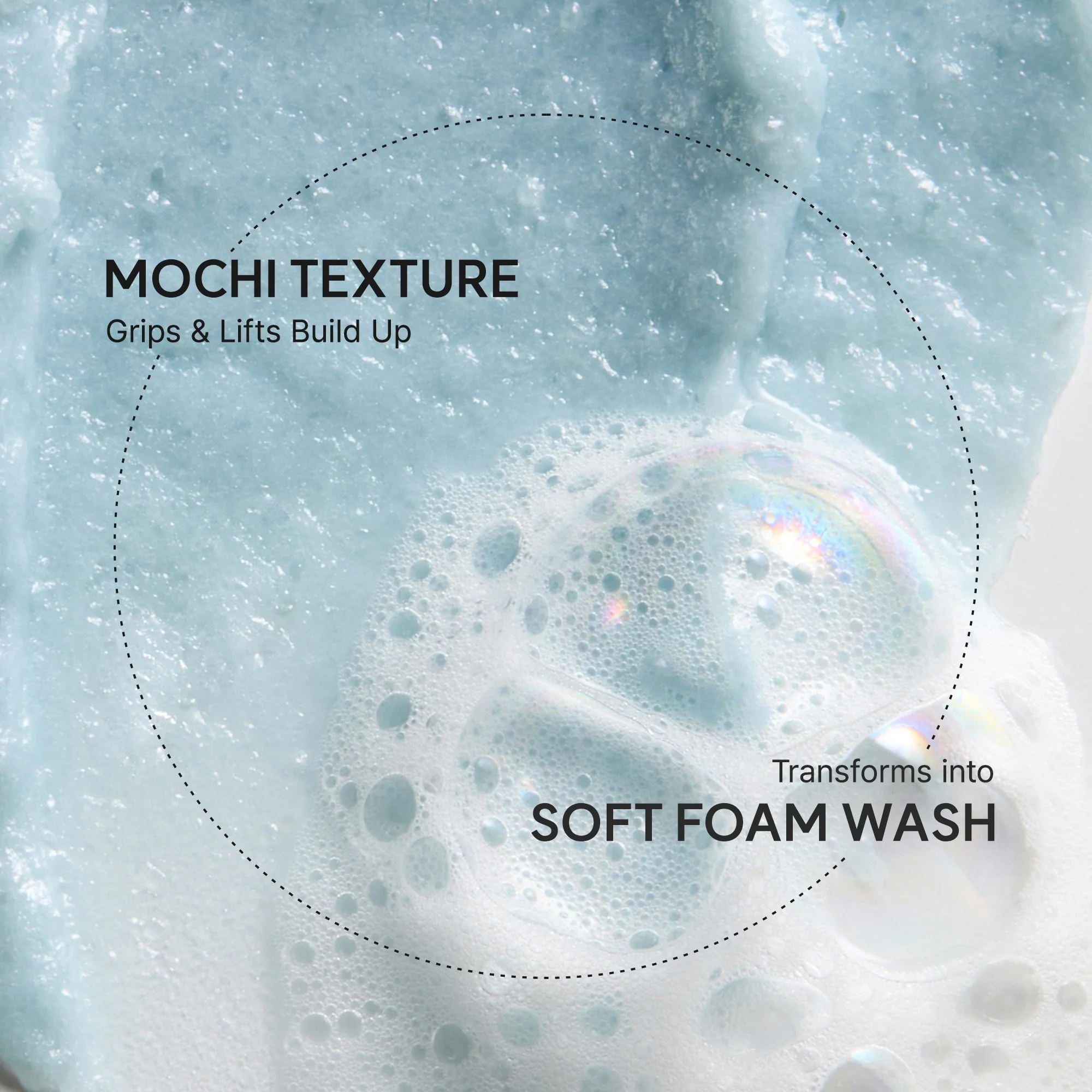 Arencia Blue Hyssop Rice Mochi Cleanser - Image 10
