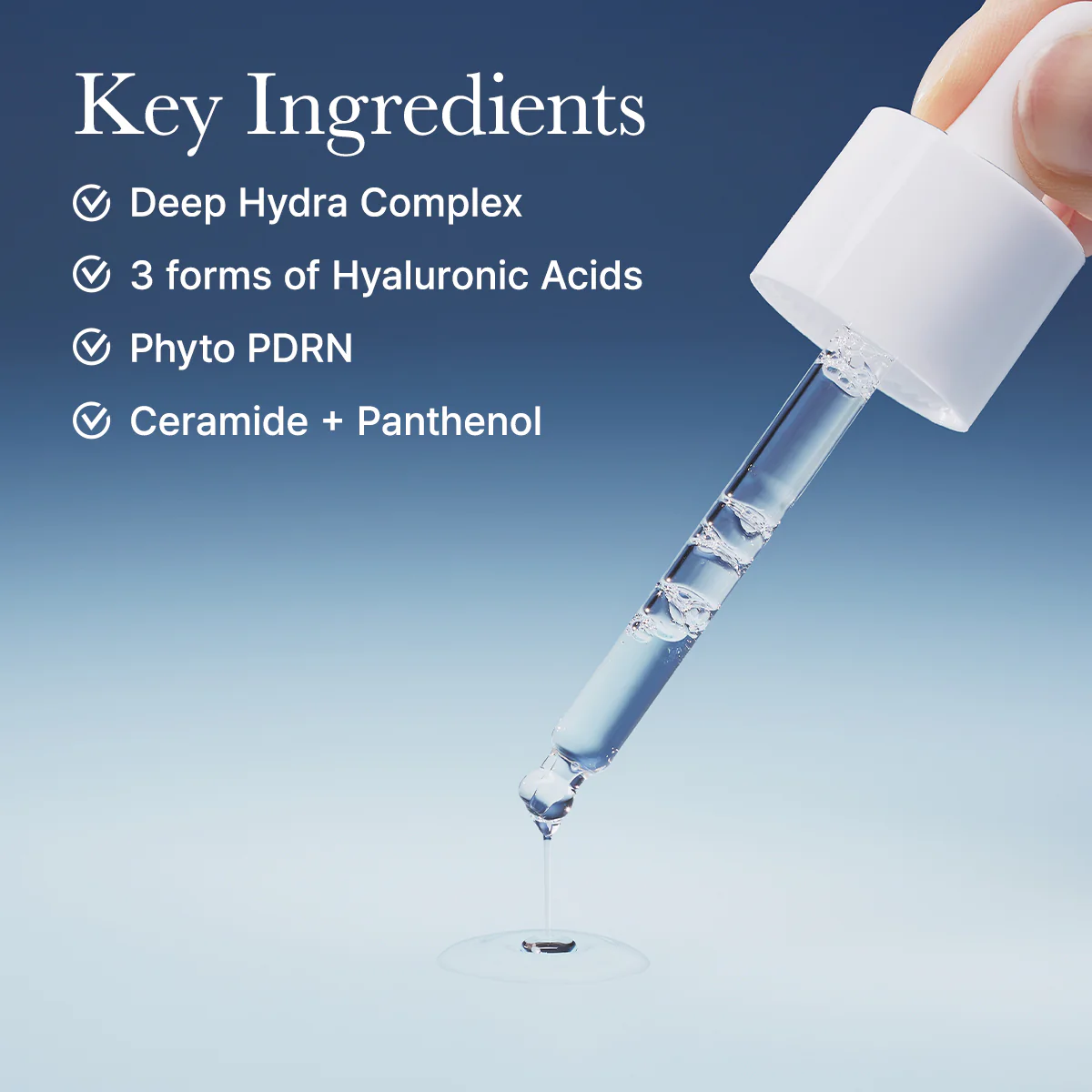 Arencia Deep Water Surge Serum, Hyaluronic Acid + PDRN + Ceramide, 1.01 fl oz - Image 4