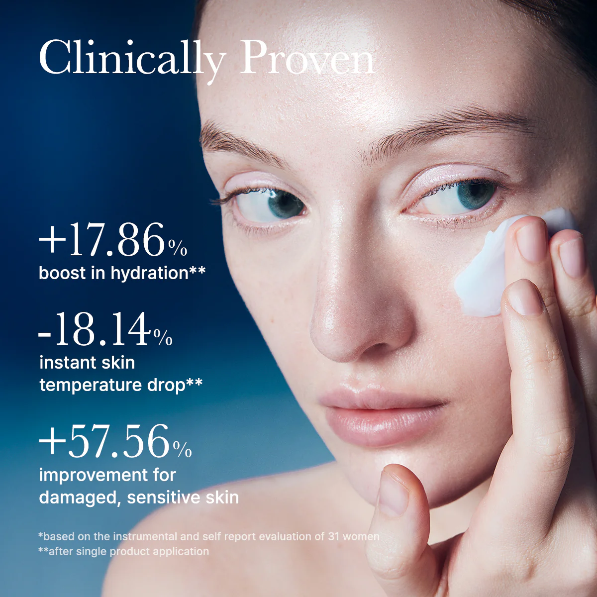 Arencia Deep Water Surge Soothing Cream, Hyaluronic Acid + Cica PDRN & Ceramide, 3.71 fl oz - Image 4