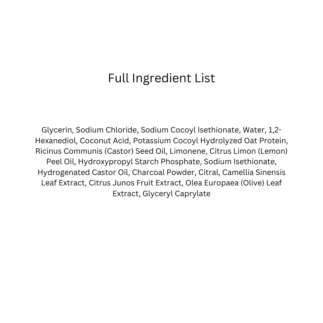 Arencia Fresh Cloud Sea Salt Body & Scalp Scrub (Black) - Image 6