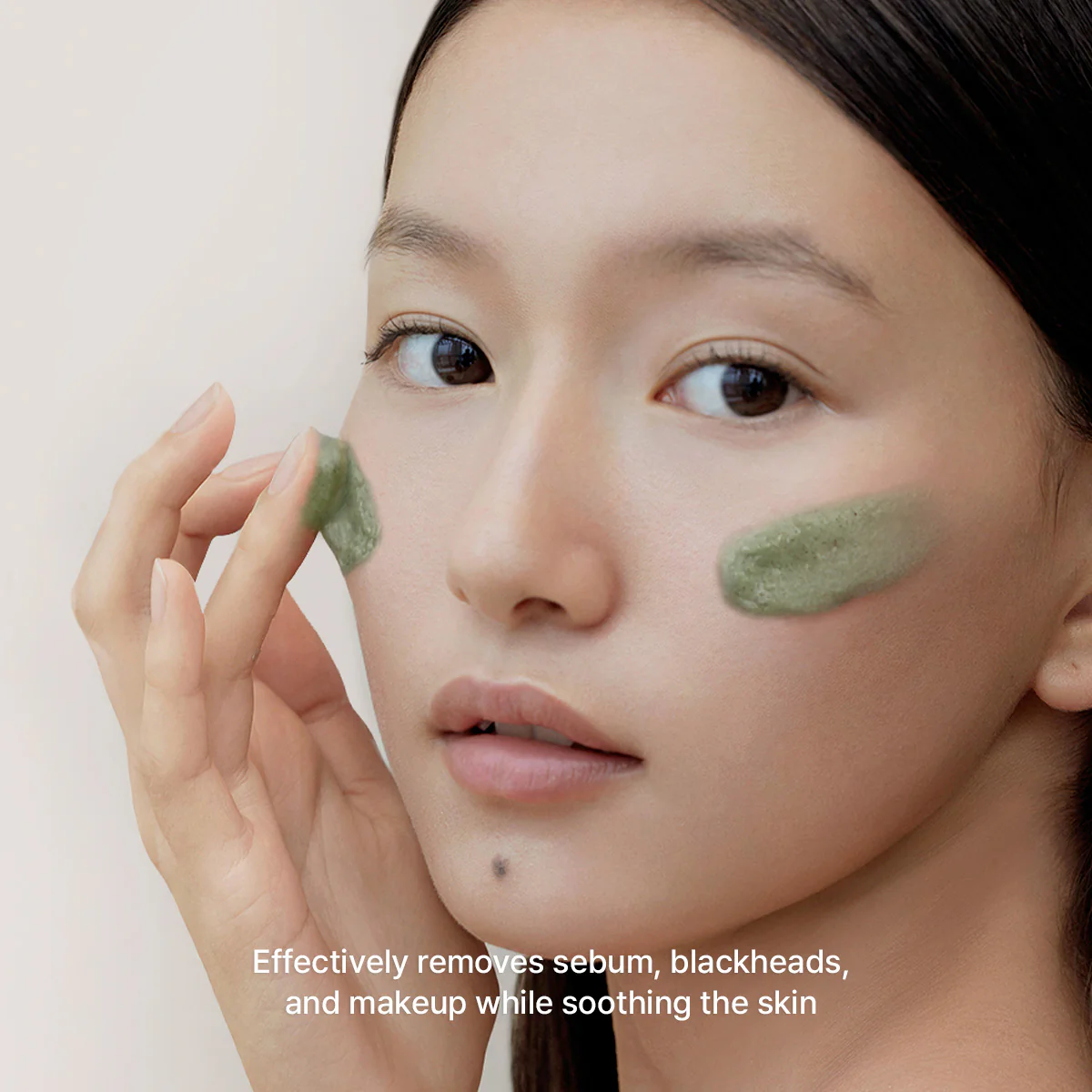 Arencia Green Tea + LHA Deep Pore Rice Cake Cleanser, 5.07 fl oz - Image 4