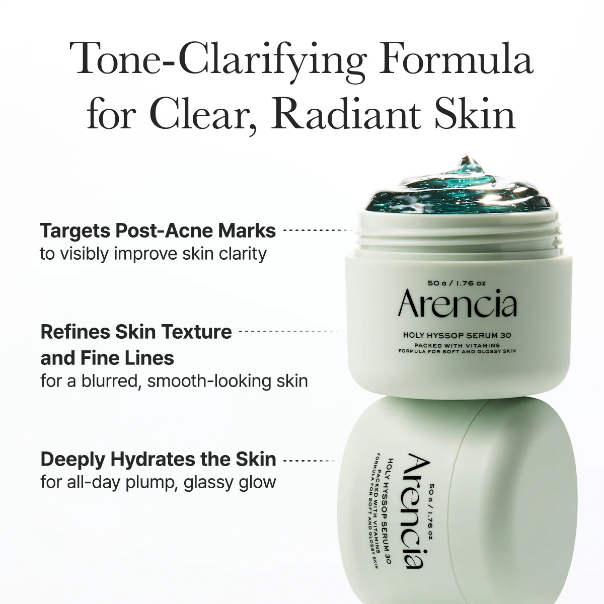 Arencia Holy Hyssop Serum 30, 1.76 oz - Image 4