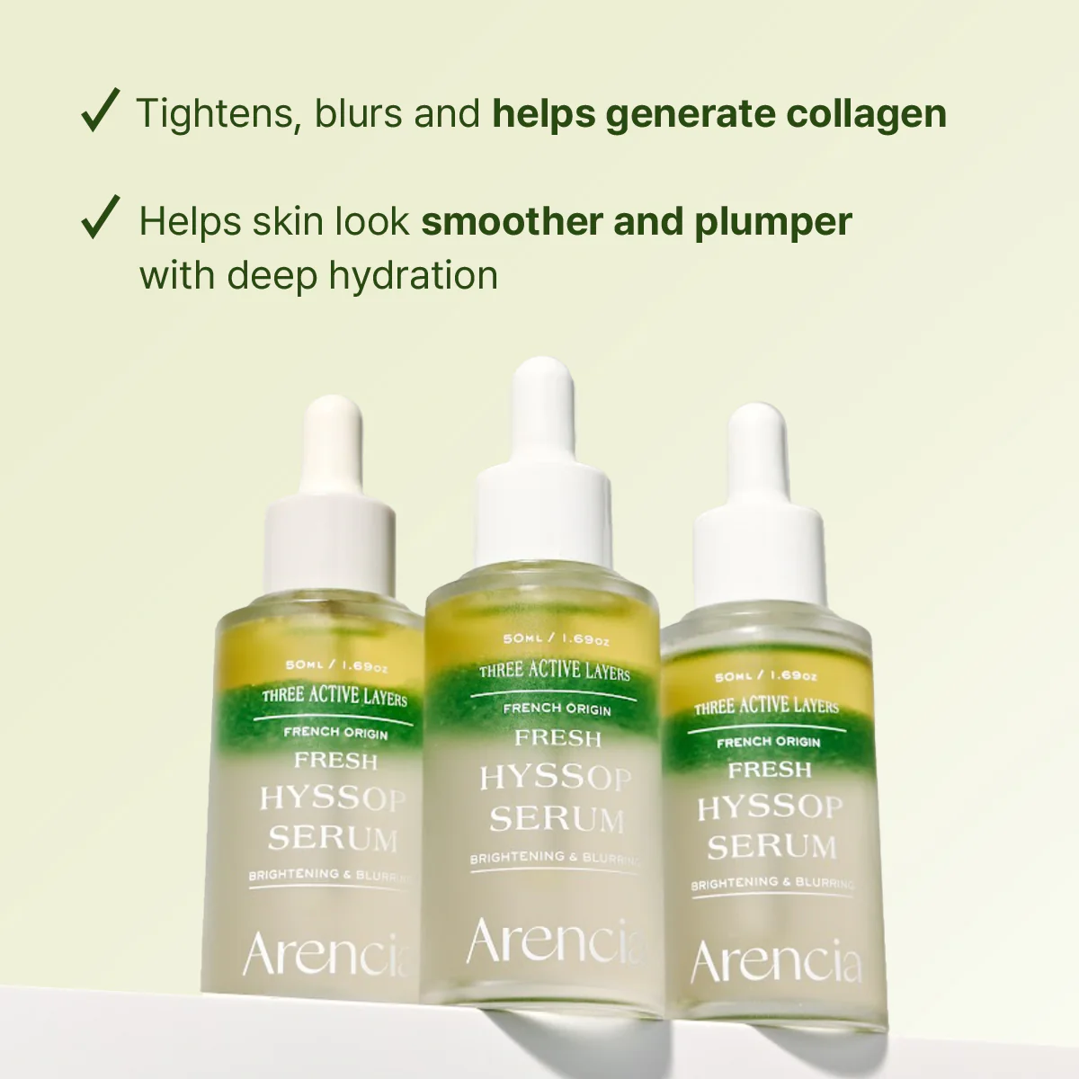 Arencia Hyssop Trinity Serum - Image 3