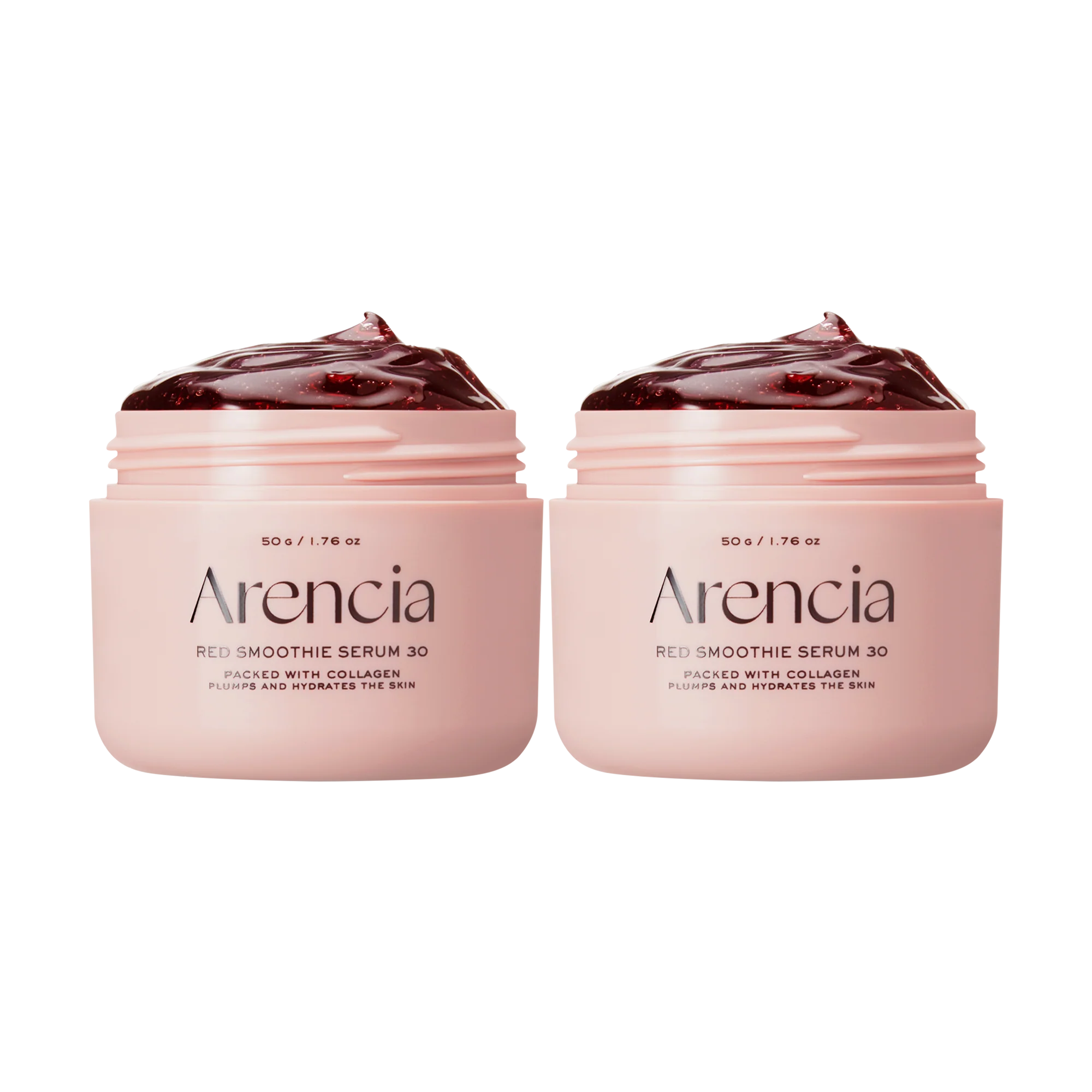 Arencia Overnight Red Smoothie Face Mask Serum, Glowing & Soothing with 30% red collagen, Niacinamide, Peptide, Vitamin E - Image 9
