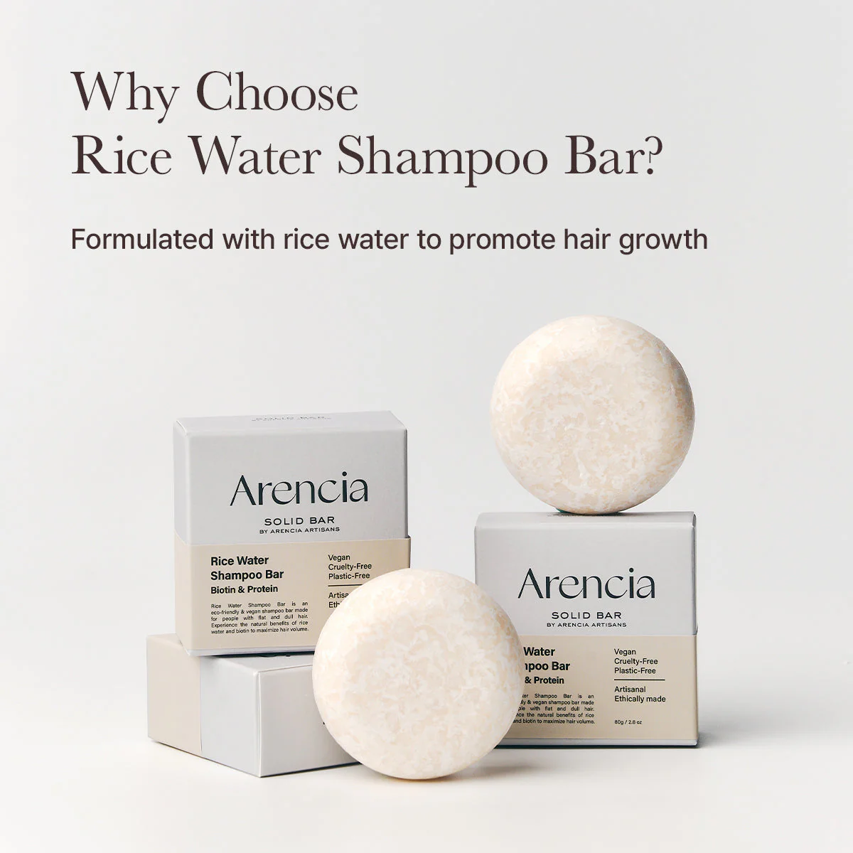 Arencia Rice Water Shampoo Bar - Image 3