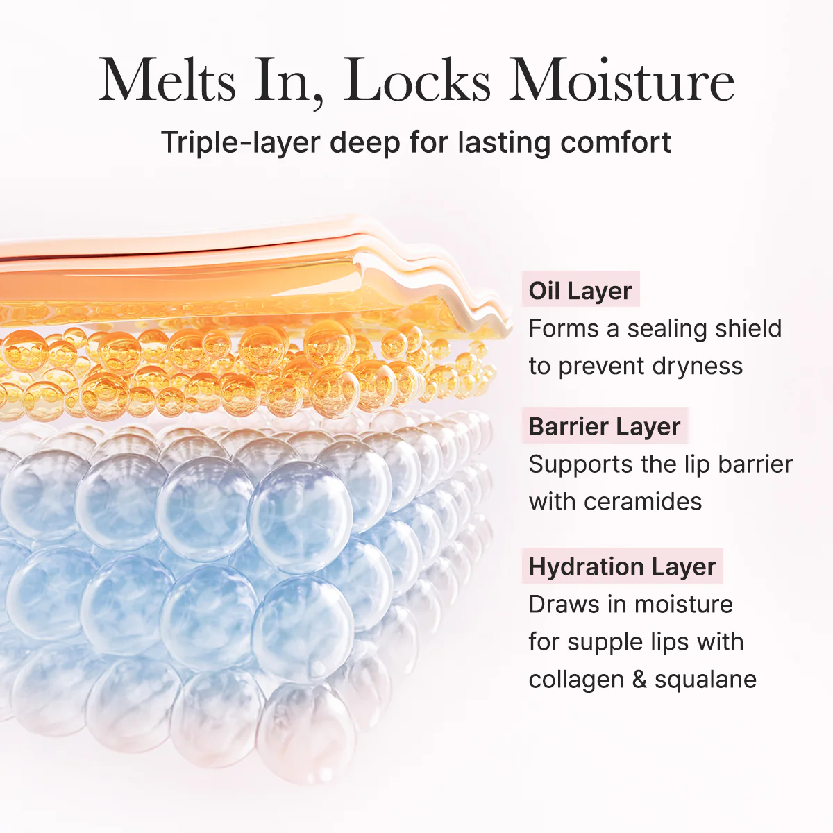Honey Glazed Collagen Lip Mask, Plump, Juicy Lips with Lasting Hydration, 0.52oz - Image 6