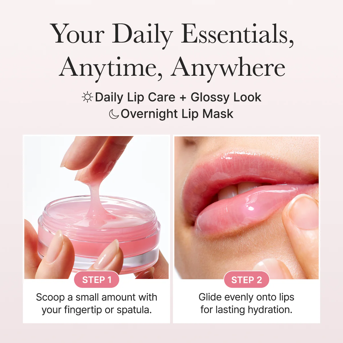 Honey Glazed Collagen Lip Mask, Plump, Juicy Lips with Lasting Hydration, 0.52oz - Image 8
