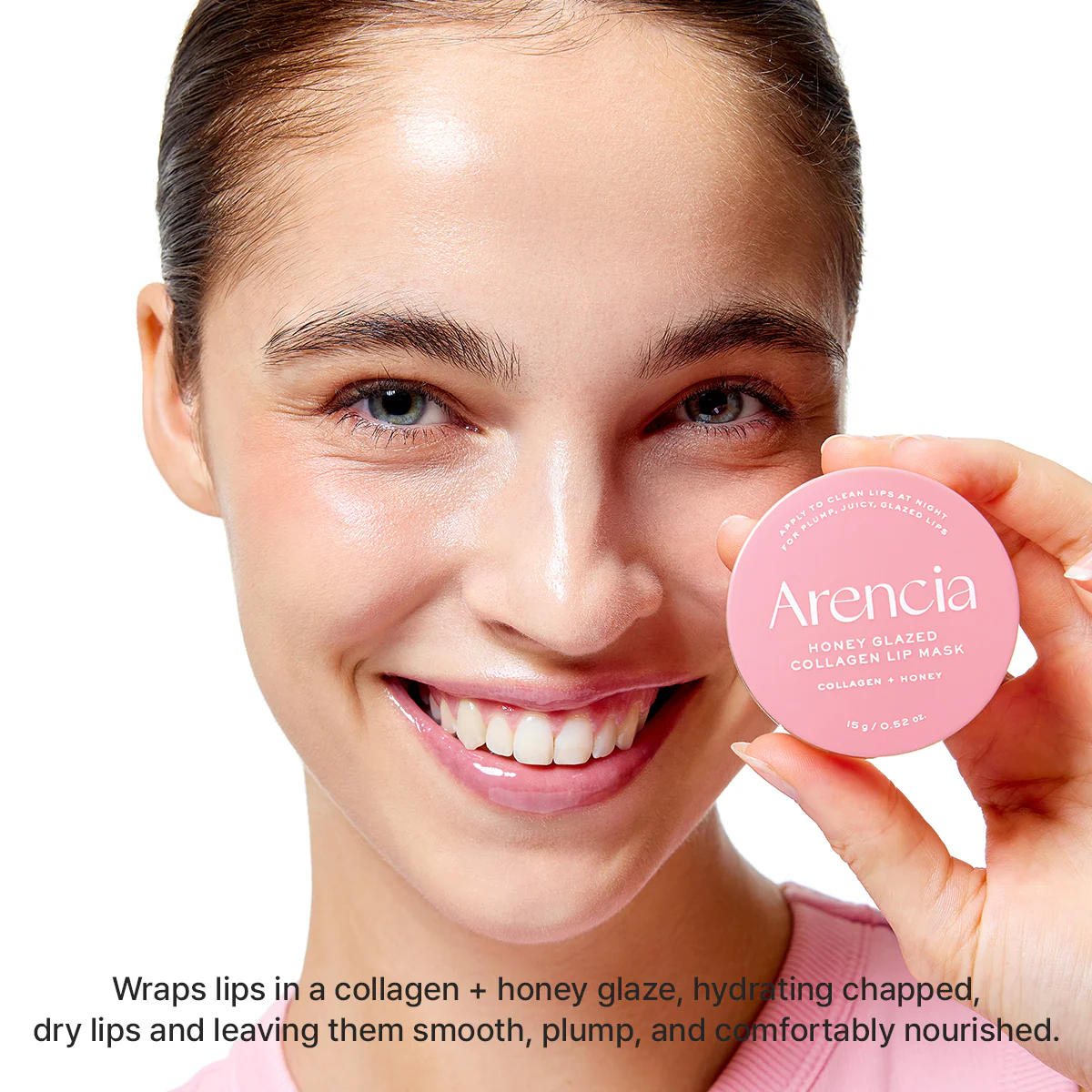 Honey Glazed Collagen Lip Mask, Plump, Juicy Lips with Lasting Hydration, 0.52oz - Image 9