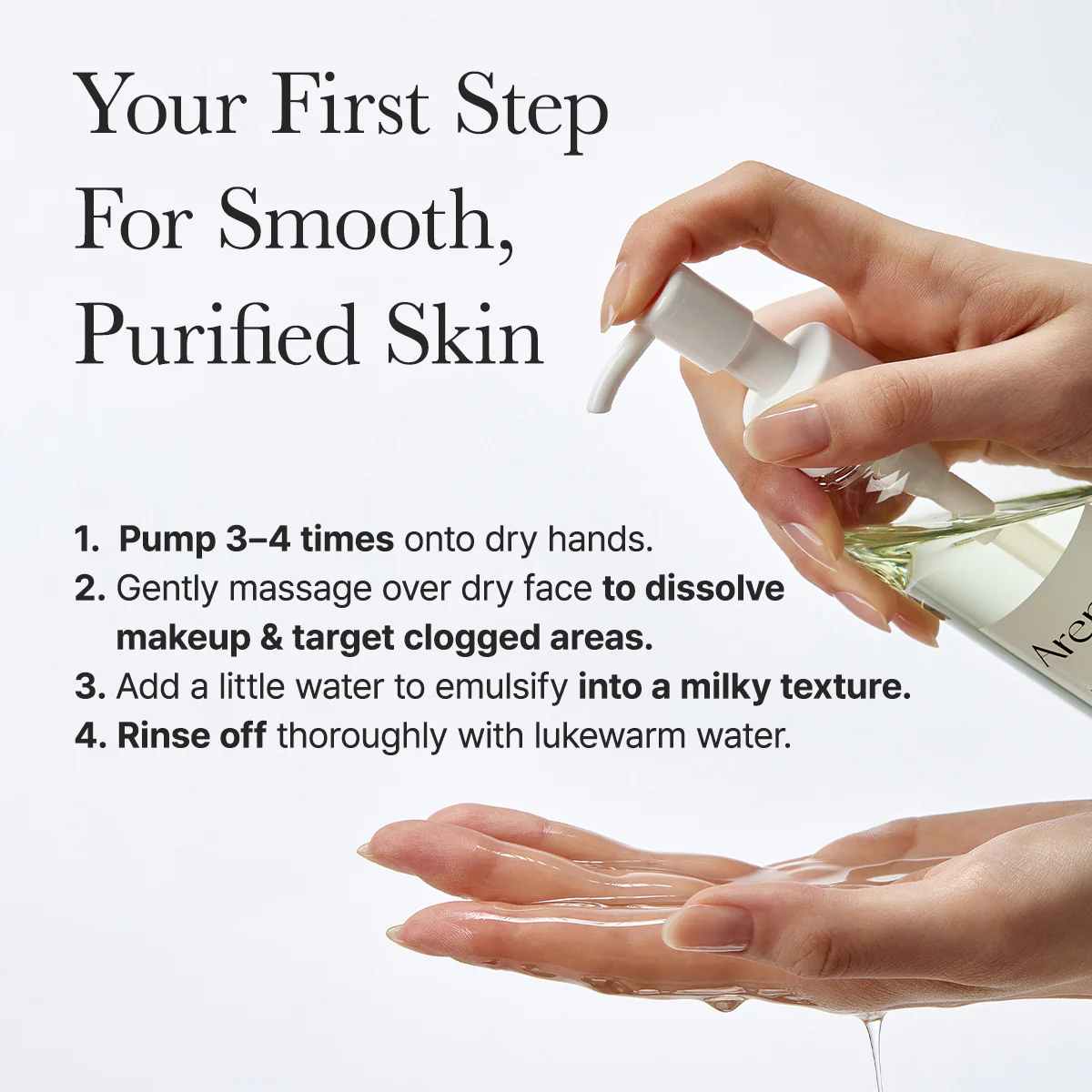 Pore Melt Mochi  Makeup-Removing Cleansing Oil, Non-Comedogenic, Acne-Safe, Rice Amino Acids HD, Vitamin E, Cica, & Ceramide, 6.76 fl oz - Image 8
