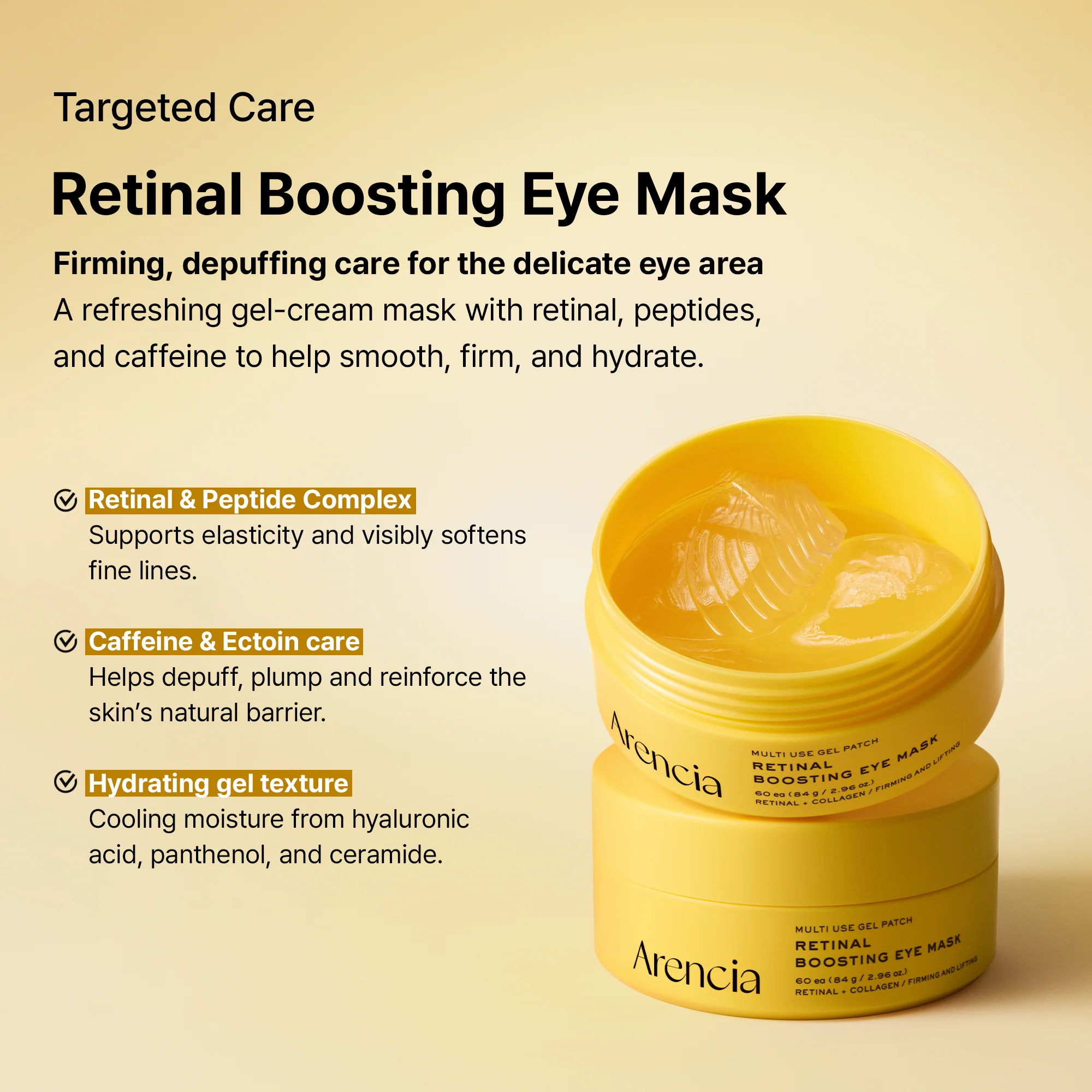 Reverse Aging Boosting Trio, Anti-Aging, Fine Lines Eraser, Vitamin C + Glutathione + Retinal + Caffeine + Peptides for Youthful Skin - Image 10