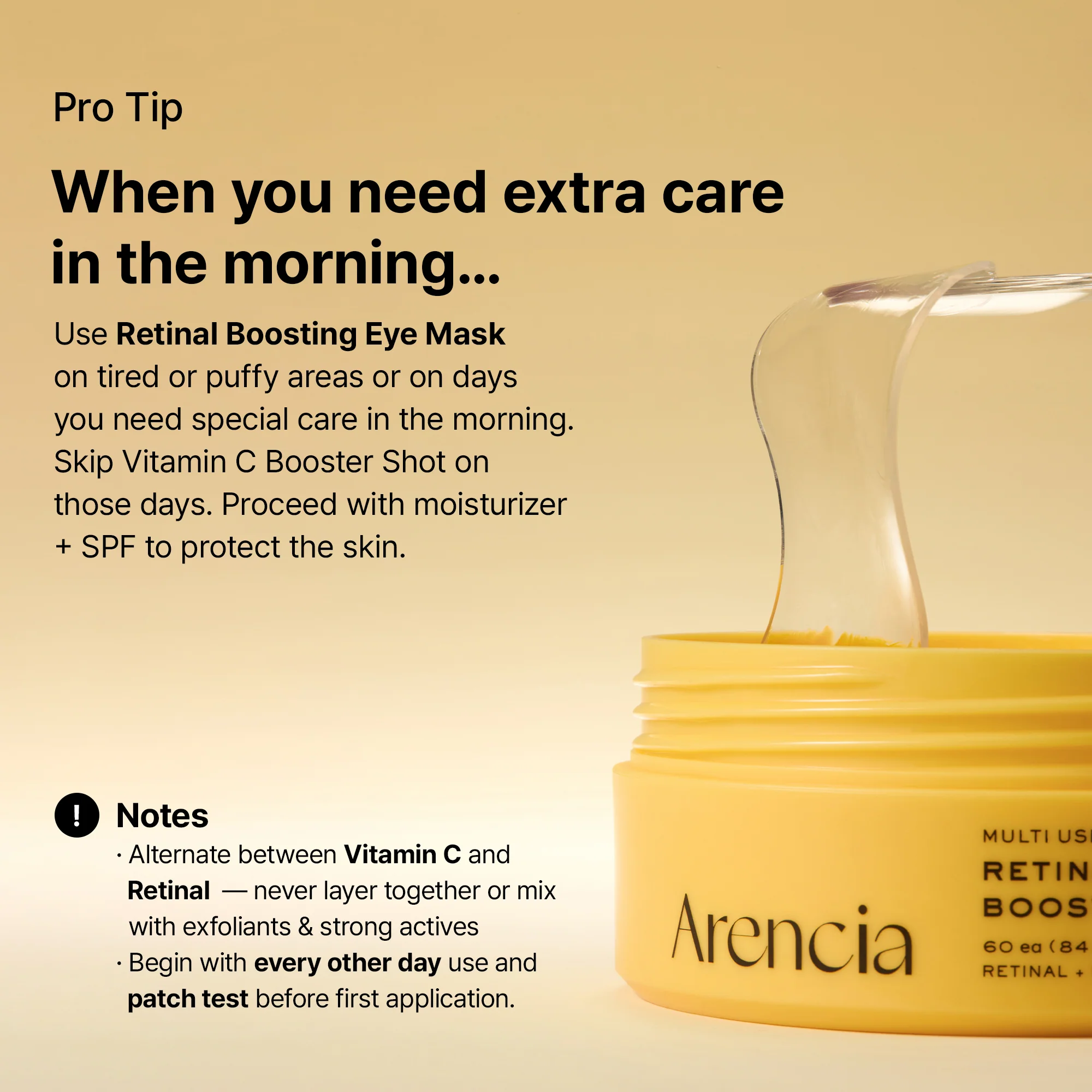 Reverse Aging Boosting Trio, Anti-Aging, Fine Lines Eraser, Vitamin C + Glutathione + Retinal + Caffeine + Peptides for Youthful Skin - Image 5