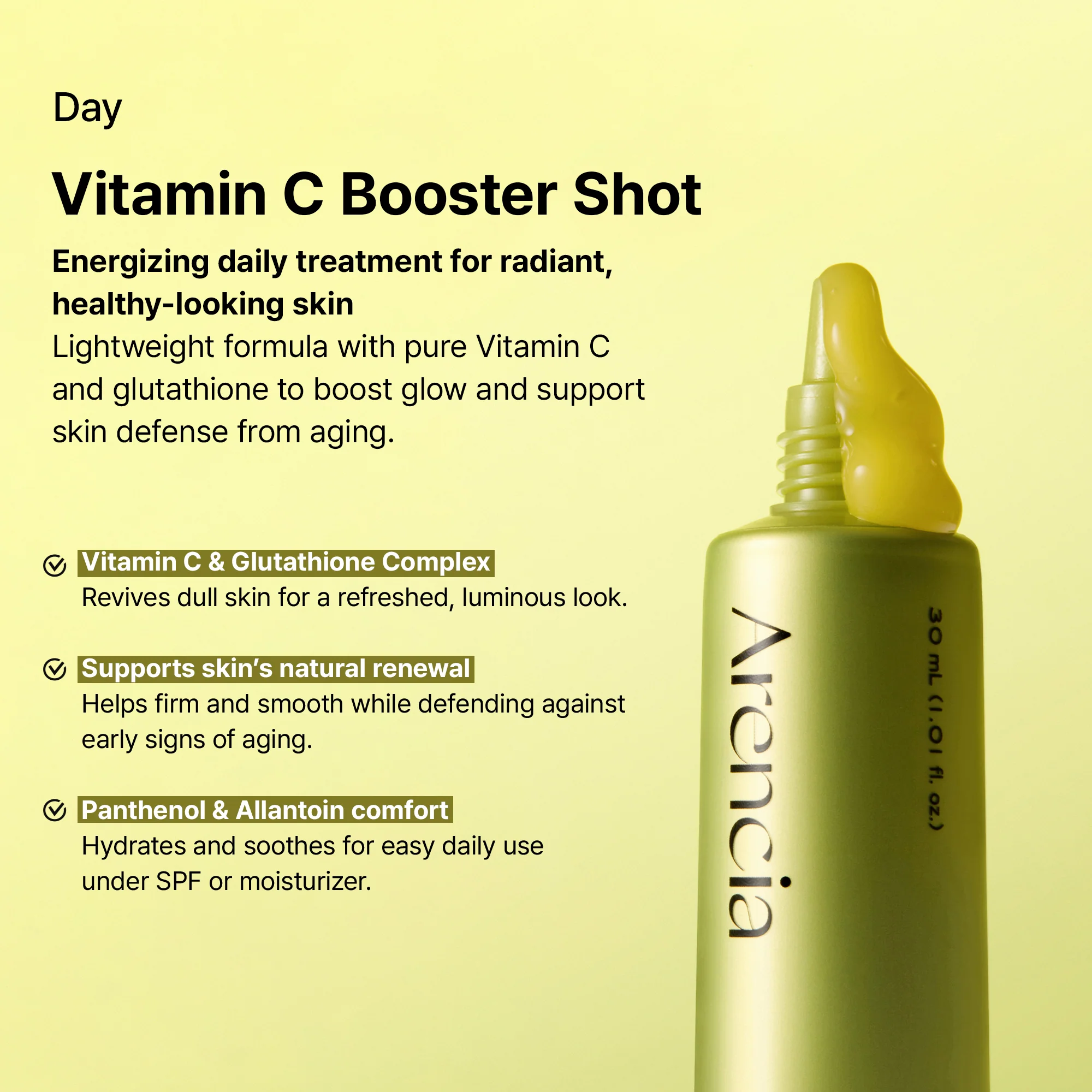Reverse Aging Boosting Trio, Anti-Aging, Fine Lines Eraser, Vitamin C + Glutathione + Retinal + Caffeine + Peptides for Youthful Skin - Image 6