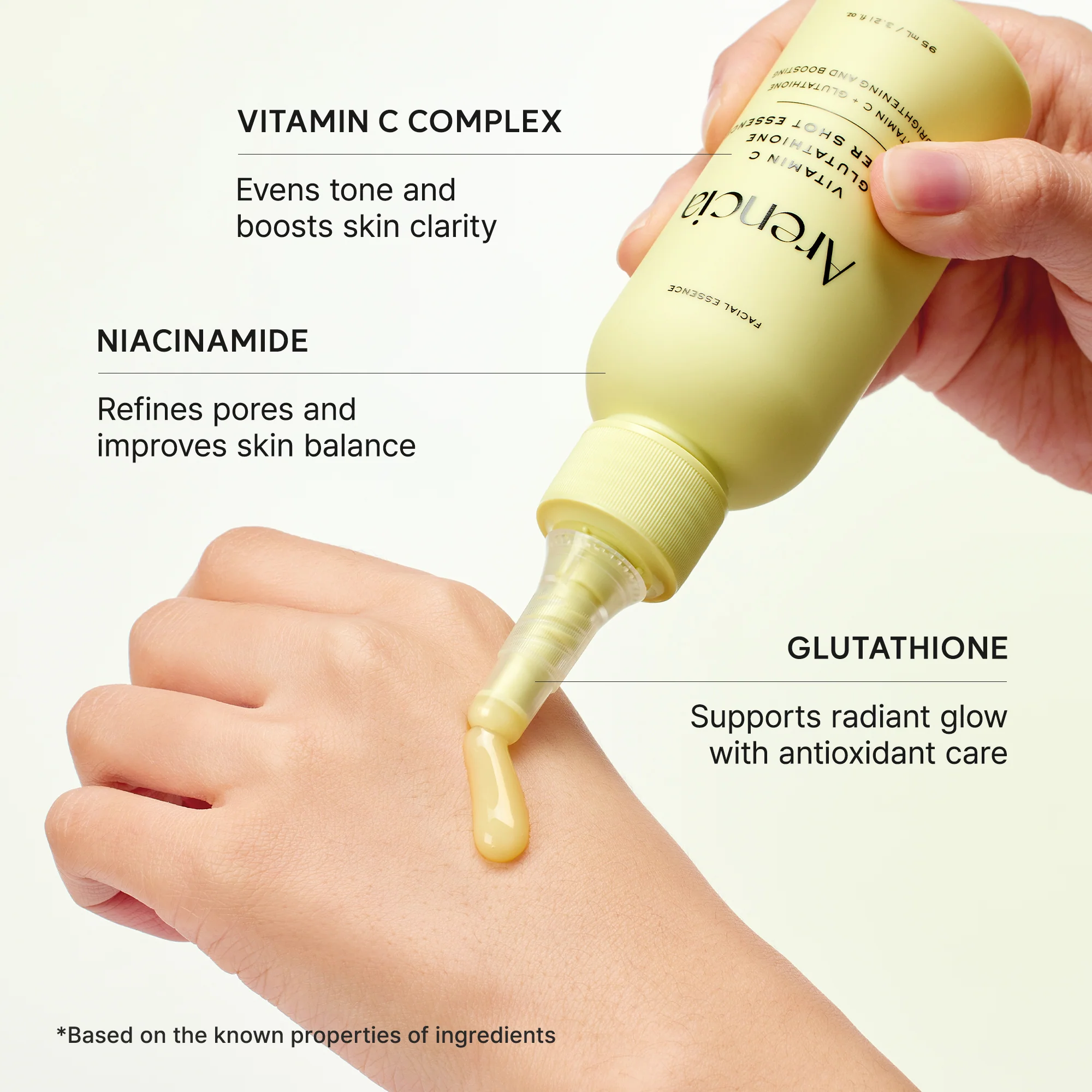 Vitamin C Glutathione Booster Shot Essence, Lightweight Brightening & Dark Spot Care for Radiant, Even-Looking Skin, 3.21 fl oz - Image 5